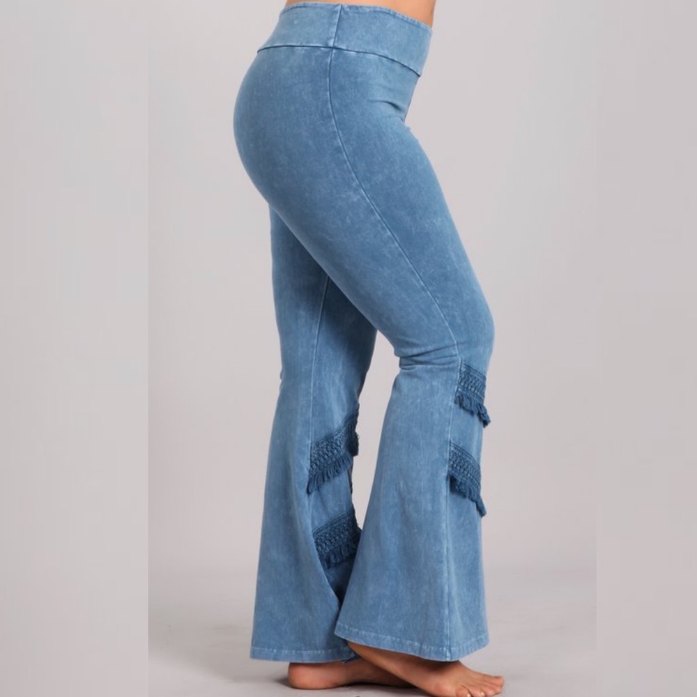 Festival Feels Bell Bottom Pants Plus Size - Picture 7 of 8